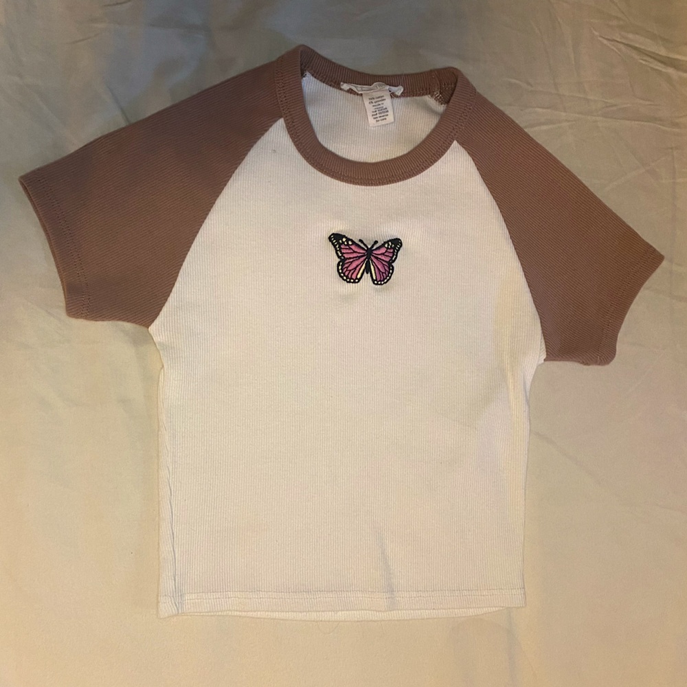 $3 for $20 Y2K butterfly crop top